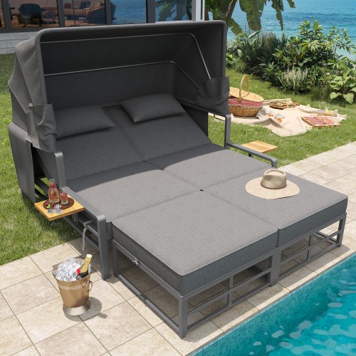 Outdoor sun lounger - set, garden