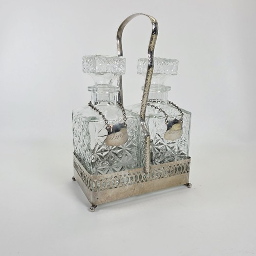 Vintage silver plated tantalus - vintage,