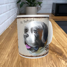 ST Bernard 11oz Coffee Mug My