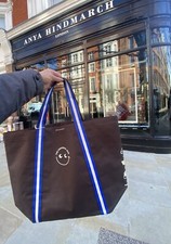 Large Anya Hindmarch Universal Bag Chocolate Brown ***In Hand To Post***