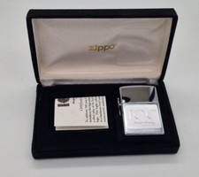 ZIPPO FORD 100TH ANNIVERSARY HIGH POLISHED CHROME WINDPROOF LIGHTER GIFT BOX