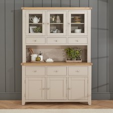 Glazed Dresser Sideboard Large