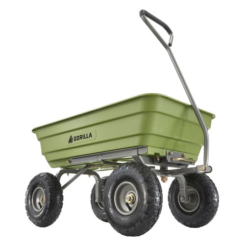 Gorilla carts poly garden dump - gorilla,
