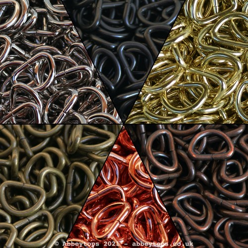 Rings webbing and leather - and,