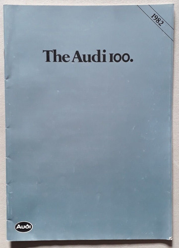 Audi 100 range - brochure,