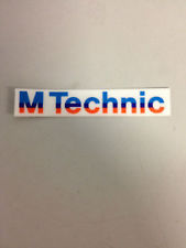 BMW E30 E24 M TECHNIC STICKER FOR M TECH BODYKIT 1919154 CLASSIC RESTORATION