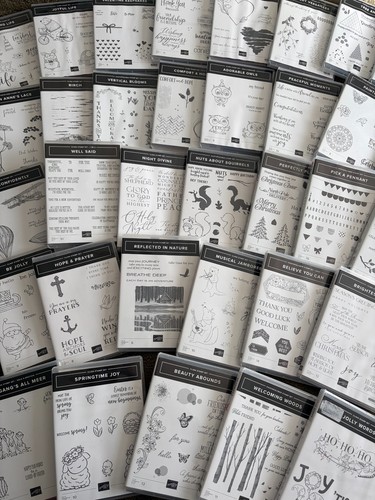 Stampin stamp sets mixed - stampin,
