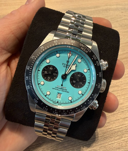 Tudor flamingo blue - blue, |