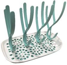 Toe Zee Multifunction Bottle Drying Rack Branches Shape BPA Free Green