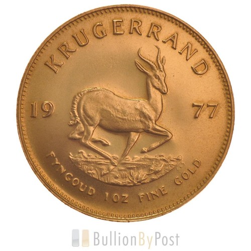 1977 krugerrand gold coin - 1977,