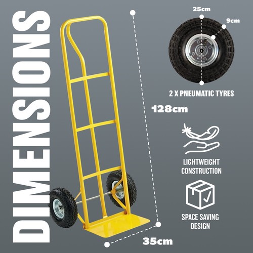 600lb heavy duty sack truck - heavy,