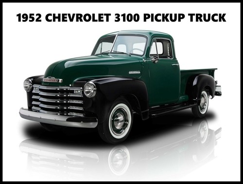 1952 chevrolet 3100 - 1952, pickup