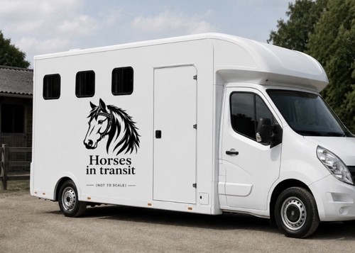 Horse in transit - horse,