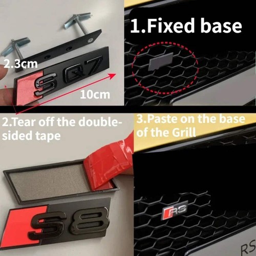 1pc audi car grill - car, front