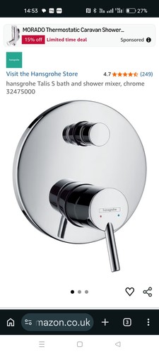 Hansgrohe talis shower bath - hansgrohe, shower/bath