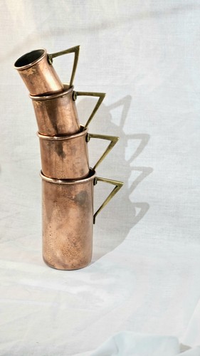 Vintage copper measuring - vintage,