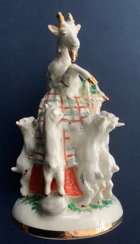 Vintage ussr porcelain goat - ussr, "goat