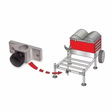 Stonfo Seat Box Bank Stick Bracket fits Platform Footplate For Rest Roller   49