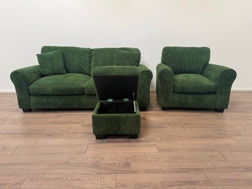 Taylor green fabric seater - taylor, 3