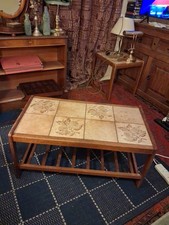 Vintage Tile Topped Teak
