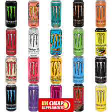 Monster Energy Drink 500ml Ultra|Original|Zero Sugar|Zero Calorie|Pack of 1|6|12