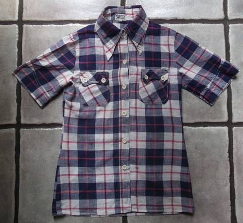Shirt checked skinhead vintage - shirt,