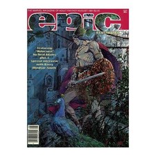 Epic Illustrated #7 Marvel comics VF+ Full description below [g: