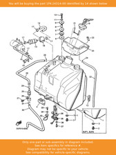 YAMAHA Pipe 4, 1FK-24314-00