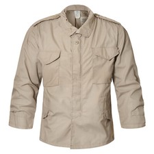 US M65 Jacket Original Army Vintage Surplus Combat Military Field Coat Beige