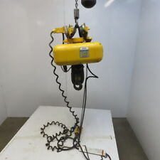 P & H A226-11 1/2 Ton Electric Chain Hoist 20' Lift 480V 3Hp W/Push Trolley