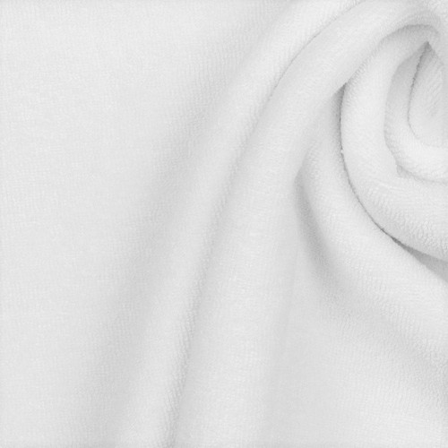 Stretch cotton terry towelling - stretch,
