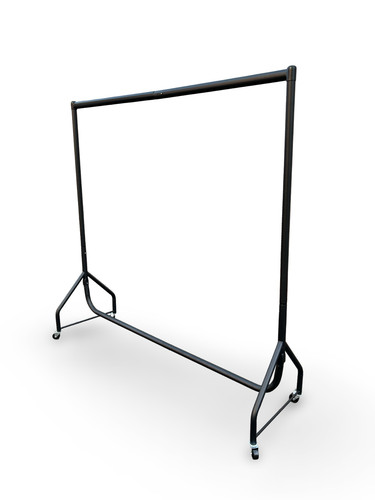 Garment rail heavy - duty, black