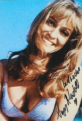 Suzy kendall signed colour - kendall,