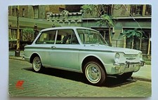 1965 Automobile Postcard