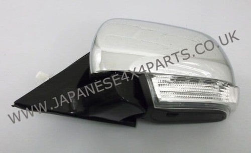 Door mirror chrome electric - door,