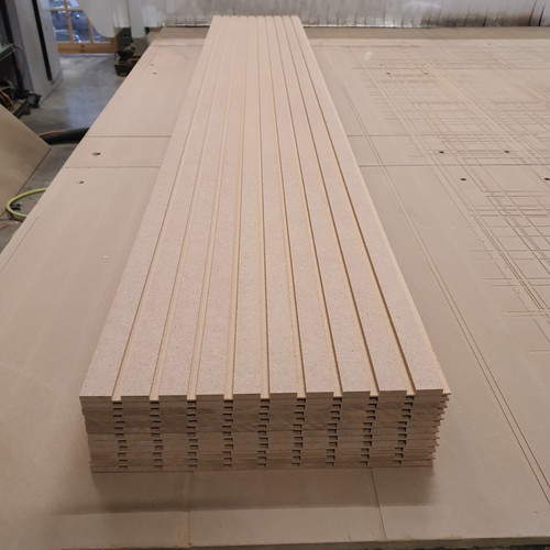 Slat mdf decorative wall - slat,