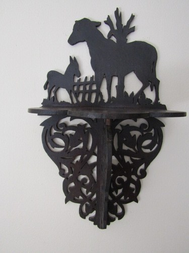 Vintage pierced scroll sawed - pierced,
