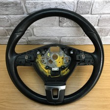 Genuine VW black leather