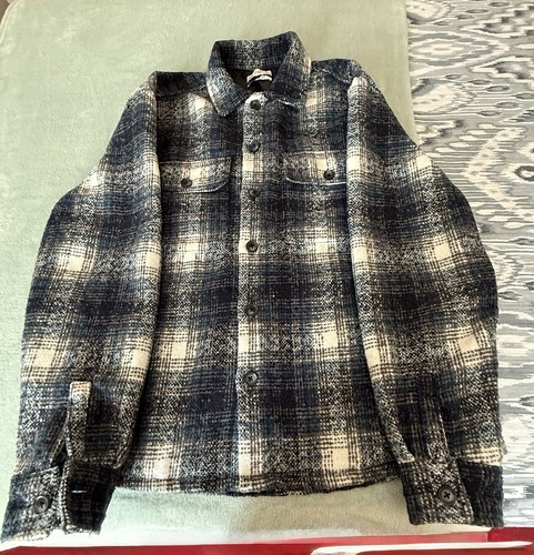 Blue white lumberjack jacket - lumberjack,