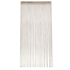 Hanging Beaded Curtains String Curtain Panel Door Fly Screen Room Divider Net