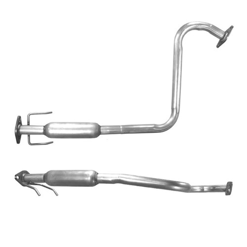 Exhaust pipe centre fitting - +,