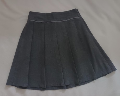 Grey school uniform pleated - grey,