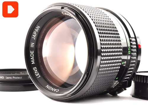 Canon new nfd 85mm 8 - fd, mf