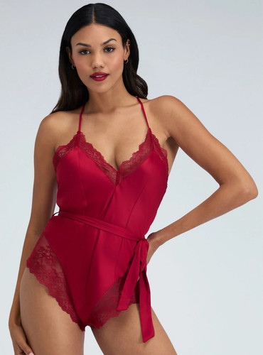 Boux avenue satin teddy - boux,