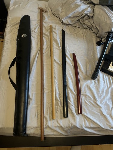Wooden martial arts training - martial,