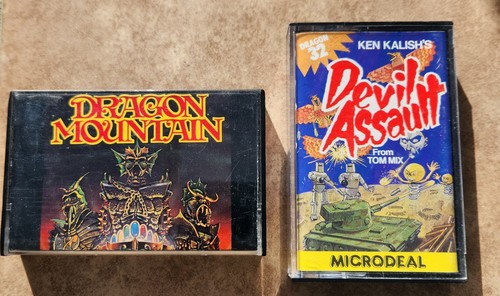 Dragon games cassettes - dragon, 32