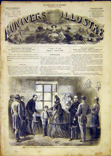 Original old antique print - original,