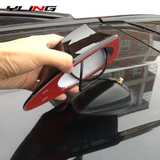 Universal Car Shark Fin-Roof Antenna Cover Radio FM AM Aerial Signal Booster UK