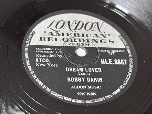 78rpm bobby darin - bobby,