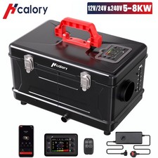 Portable 8KW Diesel Air Heater 12V 24V 240V Night Heater For RV Car campervan